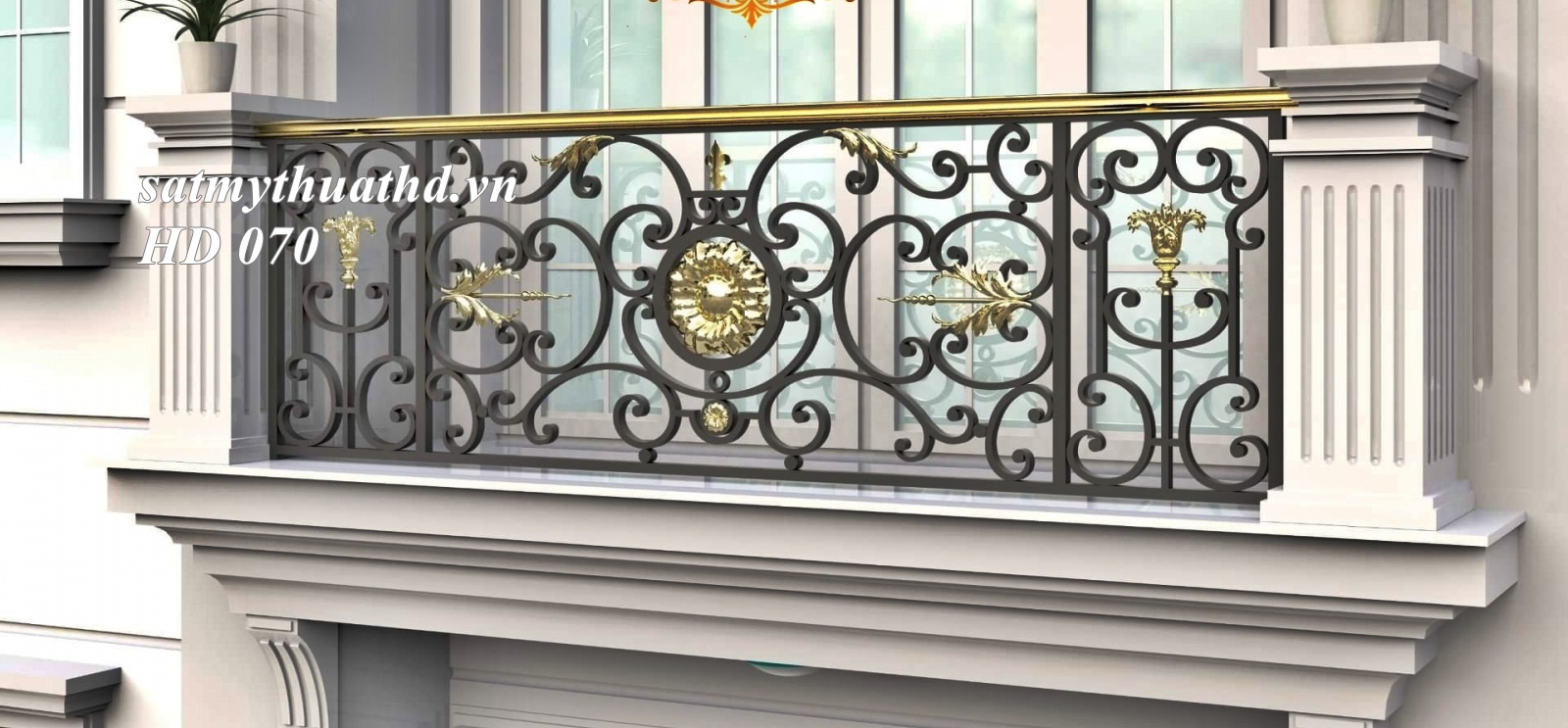 Lan Can Ban Công HD 070