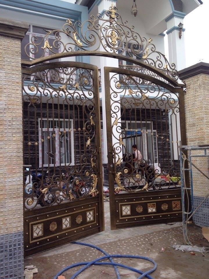 Cửa Cổng Mỹ Thuật HD 022A