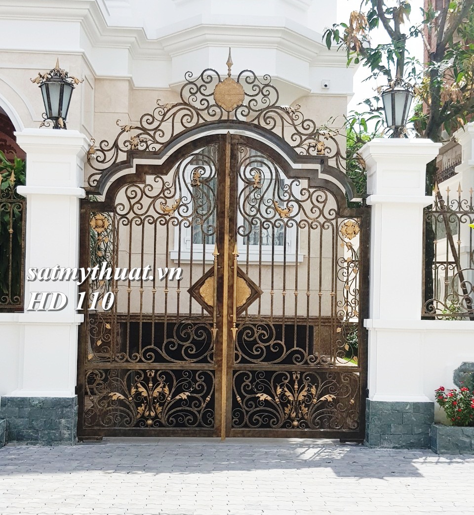 Cửa Cổng Mỹ Thuật HD 110