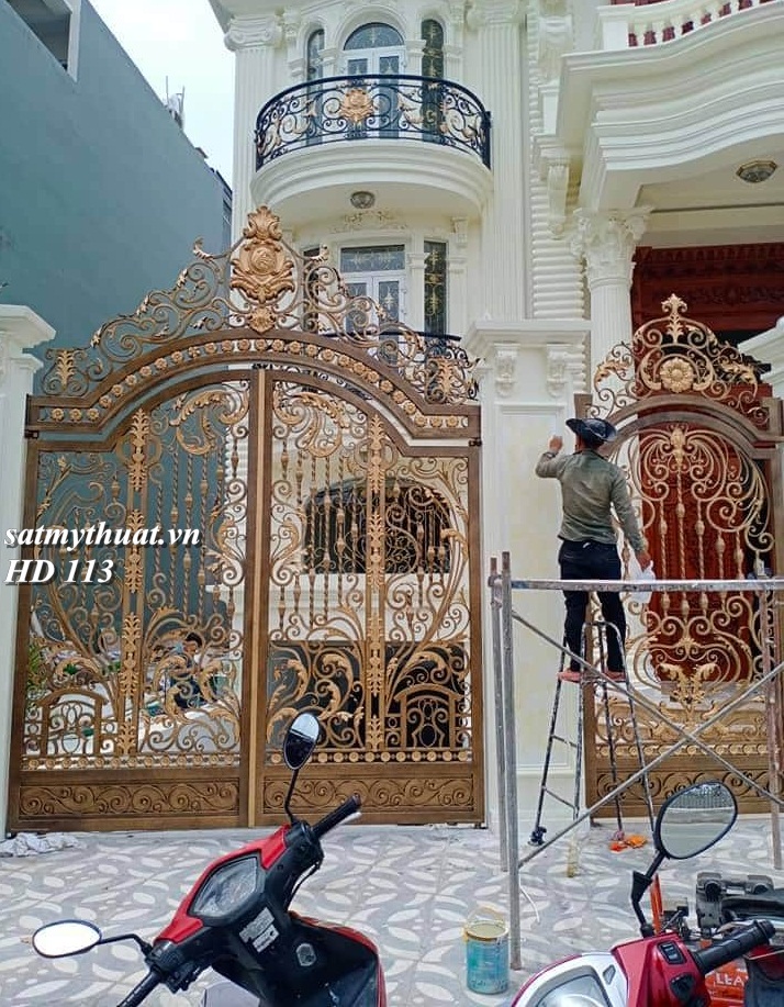 Cửa Cổng Mỹ Thuật HD 113