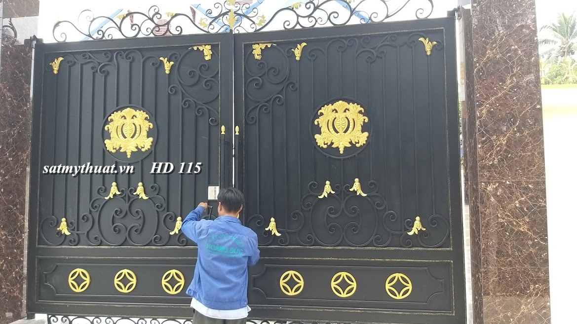 Cửa Cổng Mỹ Thuật HD 115