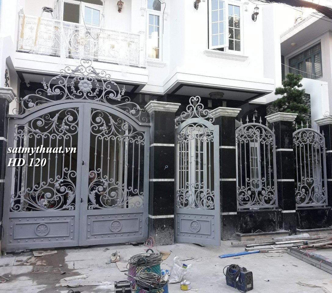 Cửa Cổng Mỹ Thuật HD 120