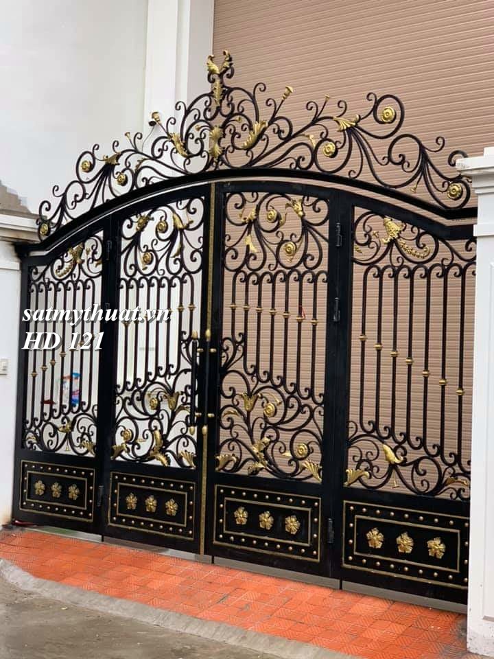 Cửa Cổng Mỹ Thuật HD 121