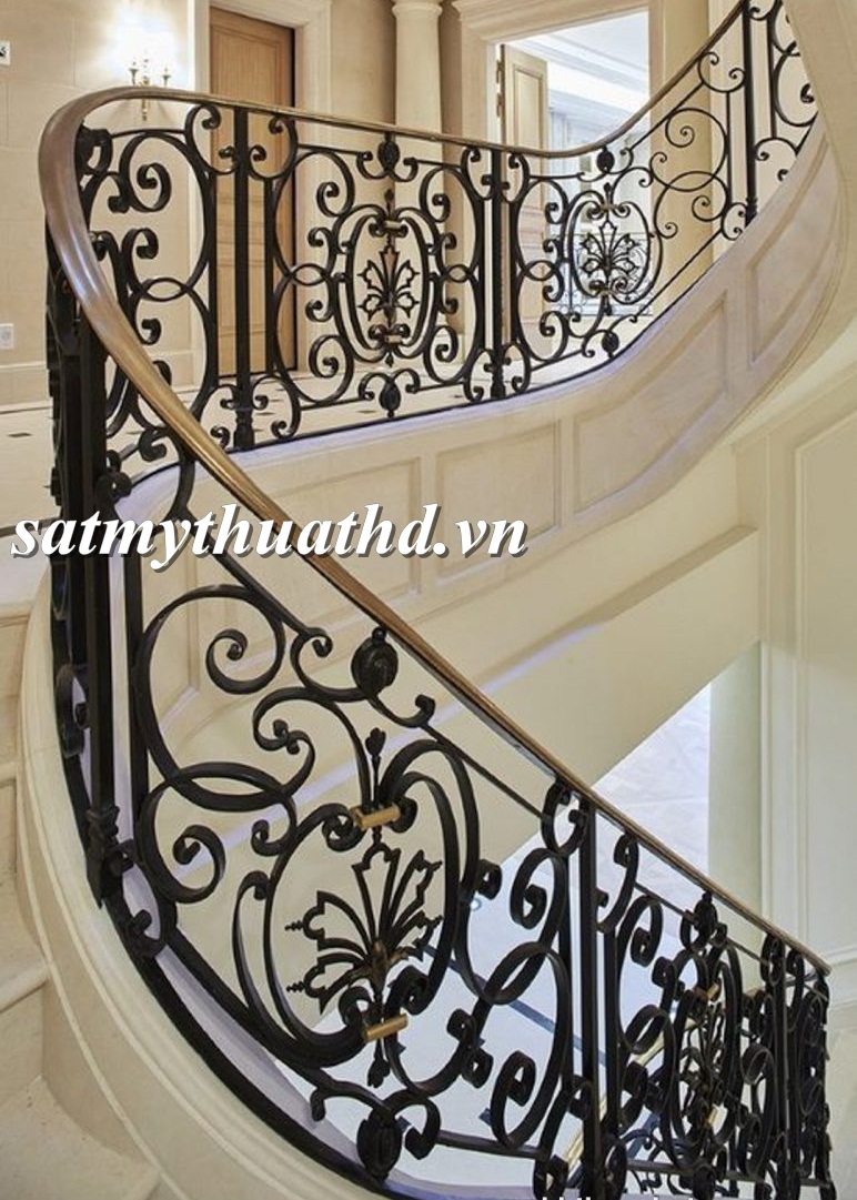 Top mẫu cầu thang mỹ thuật sang trọng hiện đại 2020