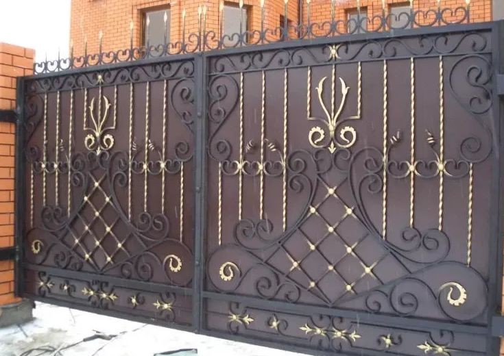 Cửa Cổng Mỹ Thuật HD 034A