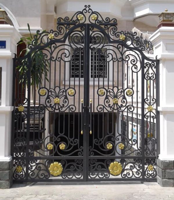 Cửa Cổng Mỹ Thuật HD 037A 