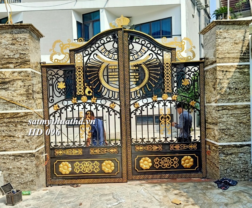 Cửa Cổng Mỹ Thuật HD 096