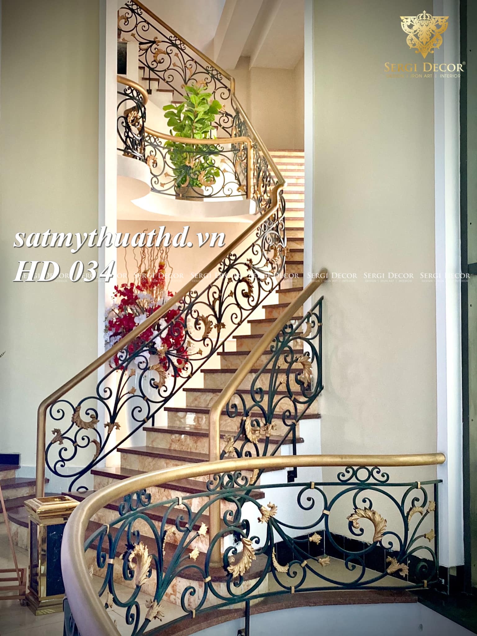 Lan Can Cầu Thang  HD 034