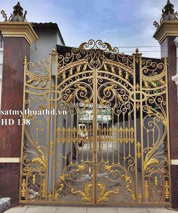Cửa Cổng Mỹ Thuật HD 138