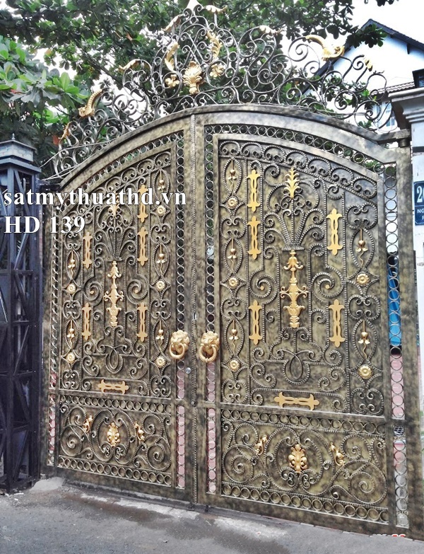 Cửa Cổng Mỹ Thuật HD 139