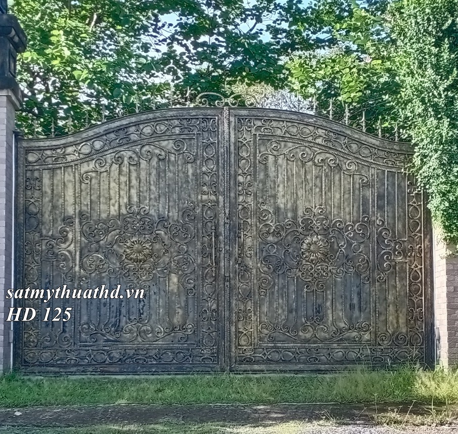 Cửa Cổng Mỹ Thuật HD 125