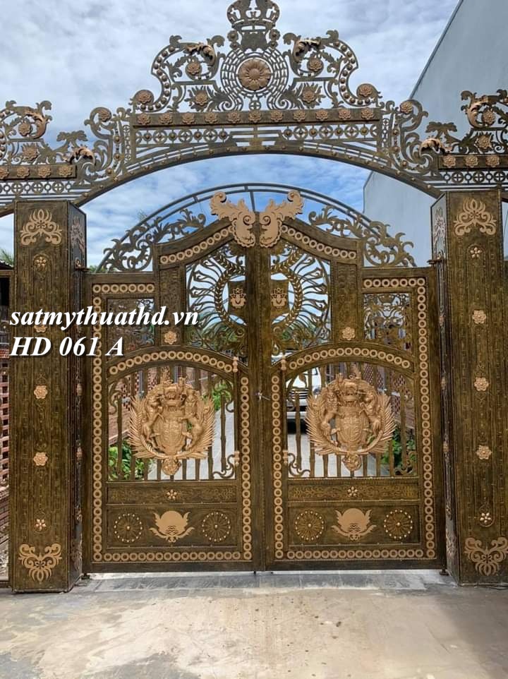 Cửa Cổng  Mỹ Thuật HD 061 A