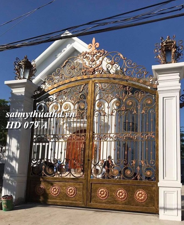 Cửa Cổng  Mỹ Thuật HD 079 A