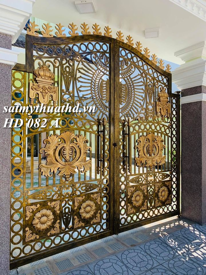 Cửa Cổng  Mỹ Thuật HD 082 A