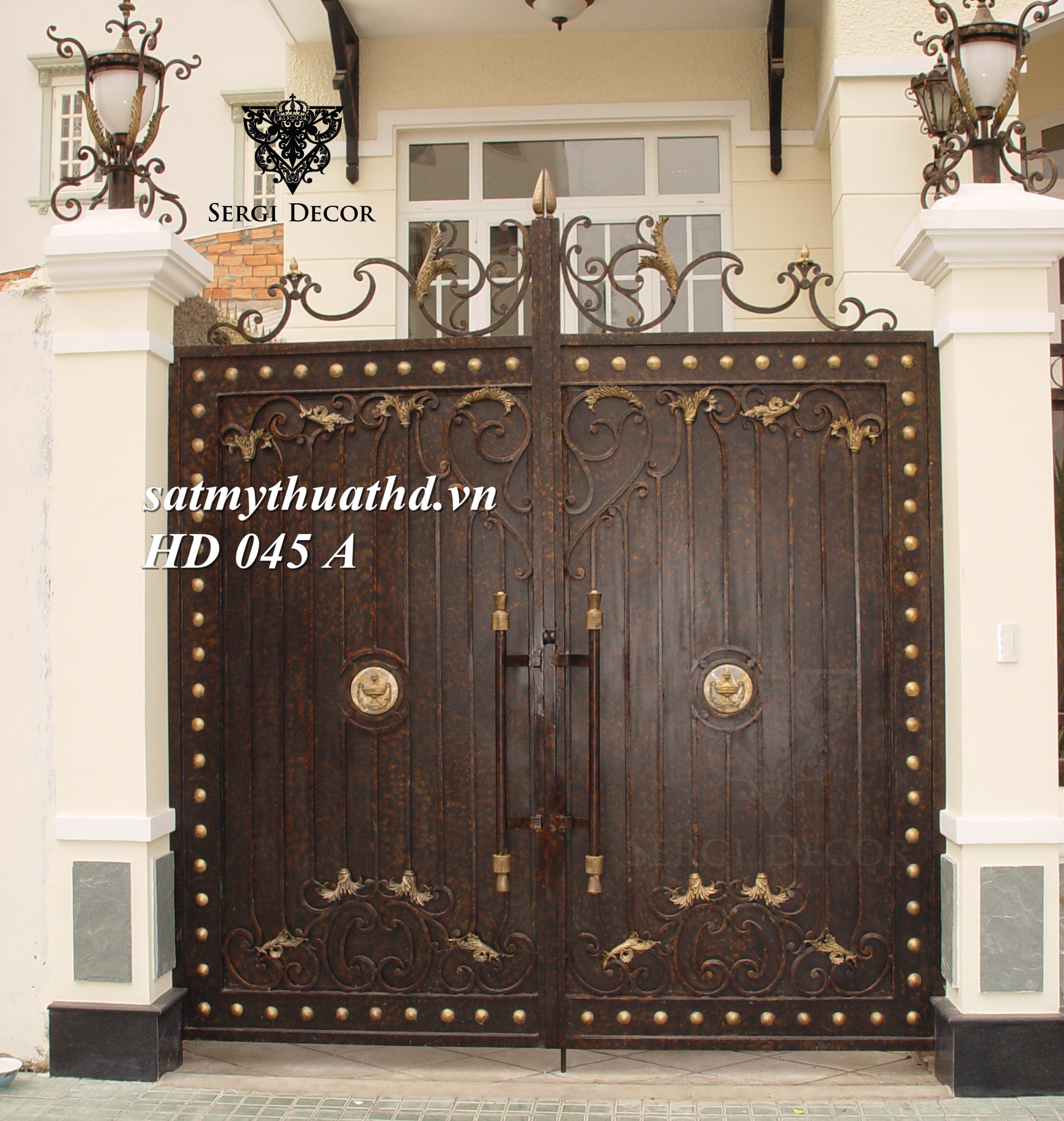 Cửa Cổng  Mỹ Thuật HD 045 A