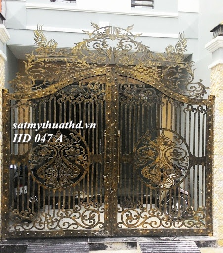 Cửa Cổng  Mỹ Thuật HD 047 A