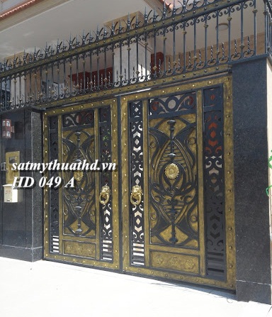 Cửa Cổng  Mỹ Thuật HD 049 A