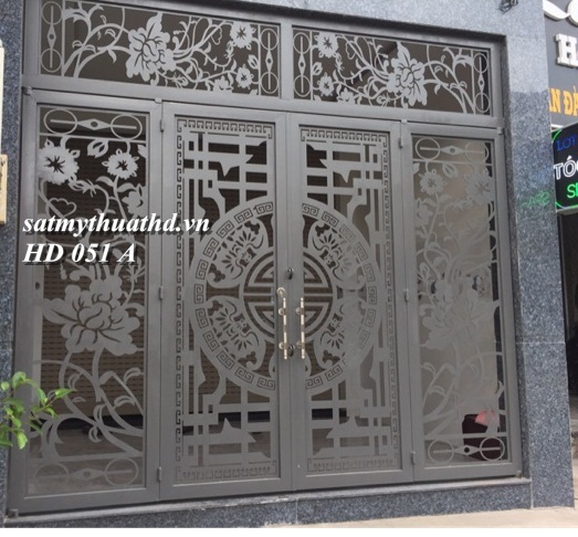 Cửa Cổng  Mỹ Thuật HD 051 A