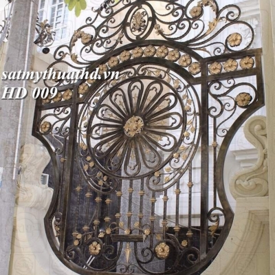 Thi công và lắp đặt hàng rào sắt mỹ thuật Bình Dương