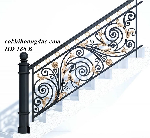 Nhận Thi Công Và Lắp Đặt Lan Can Cầu Thang Sắt Mỹ Thuật Tại  Quận 4 Tp Hồ Chí Minh