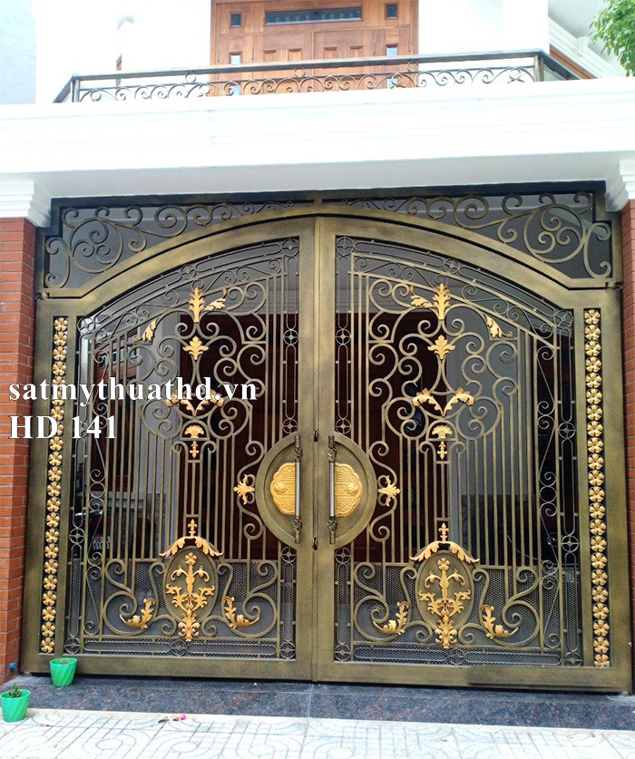 Cửa Cổng Mỹ Thuật HD 141