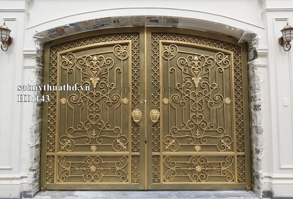 Cửa Cổng Mỹ Thuật HD 143