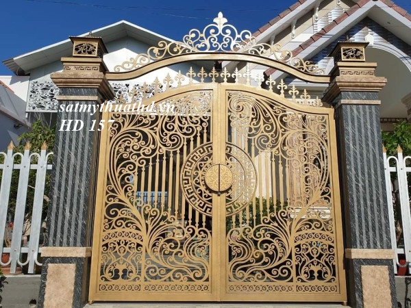 Cửa Cổng Mỹ Thuật HD 157