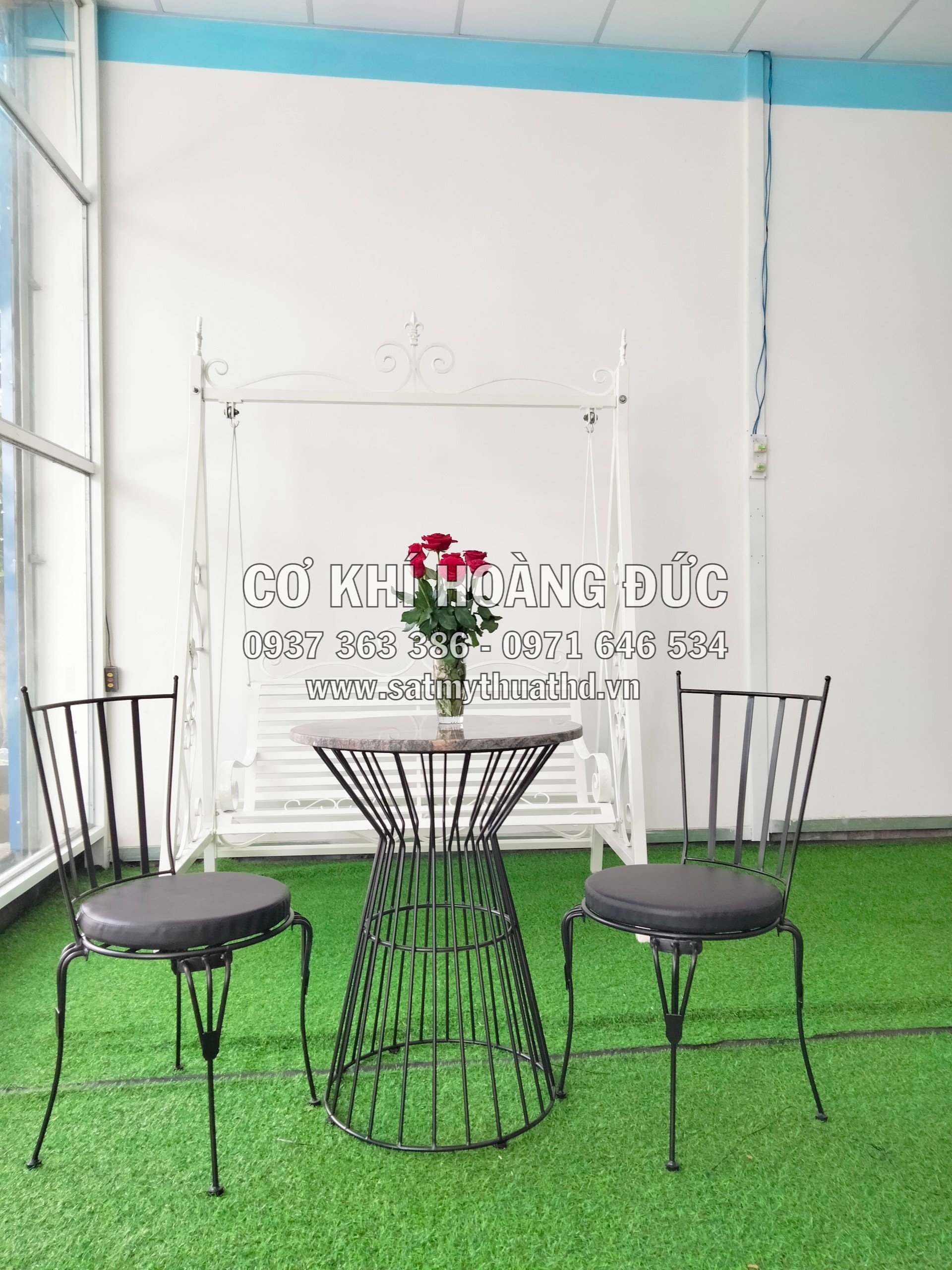 Tham khảo ngay xưởng sản xuất bàn ghế sắt đẹp giá rẻ đi đôi với chất lượng tốt