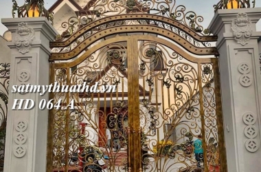 Mẫu Cửa Cổng Sắt Mỹ Thuật Đẹp Mới Nhất 2022